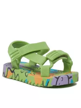 Сандалии Melissa, зеленый