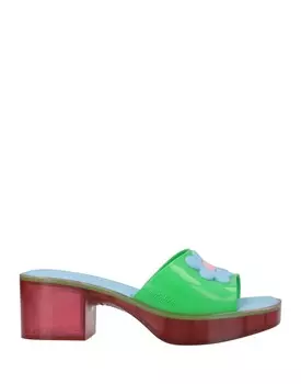 Сандалии Melissa, зеленый