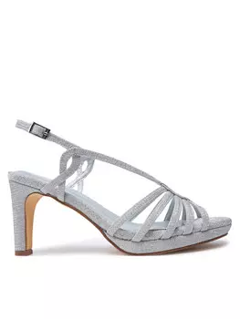 Сандалии Menbur Plata, серебряный