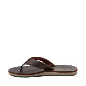 Сандалии Mens Quiksilver Carver Nubuck Sandal, коричневый