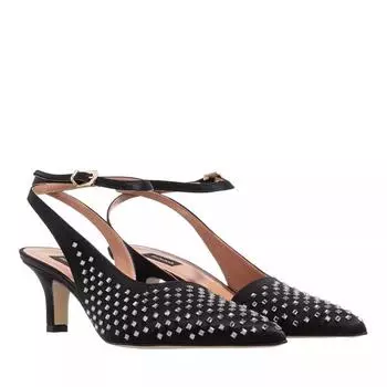 Сандалии menta slingback raso nero Pinko, черный
