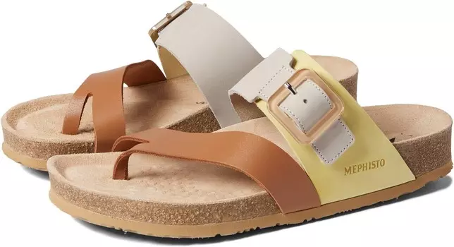Сандалии Mephisto Madeline, цвет Camel Waxy Multi
