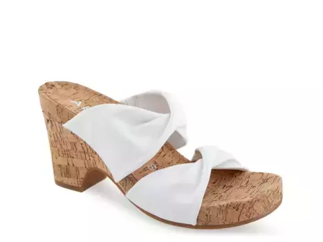 Сандалии Mercer Platform Sandal Aerosoles, белый