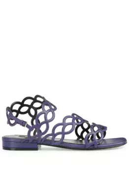 Сандалии Mermaid Sergio Rossi, фиолетовый