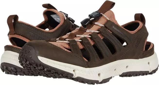Сандалии Merrell Hydrotrekker Leather Sieve, цвет Seal Brown