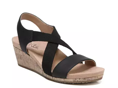 Сандалии Mexico Wedge Sandal Lifestride, черный