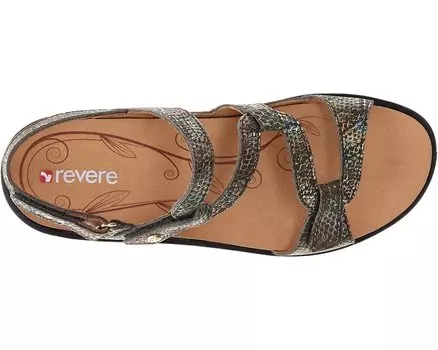 Сандалии Miami Revere, павлиний питон