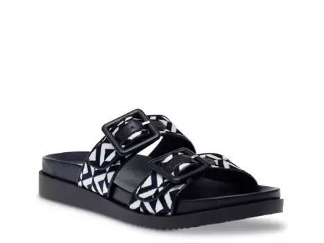 Сандалии Micah Platform Sandal Steven New York, темно-синий