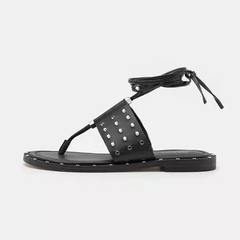 Сандалии Michael Kors Jagger Flat T-bar, черный