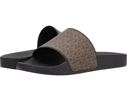 Сандалии Michael Kors JAKE SLIDE, цвет Brown/Black