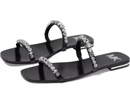 Сандалии Michael Kors Jessa Flat Sandal, черный