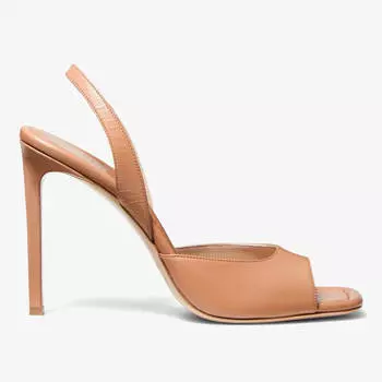 Сандалии Michael Kors Leather, светло-коричневый