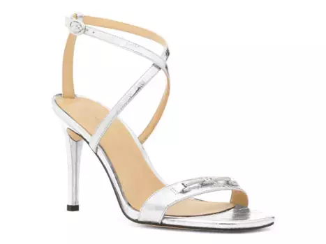 Сандалии Michael Kors Lena, серебристый металлик