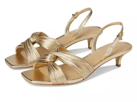 Сандалии MICHAEL Michael Kors Alessia Kitten Sandal, цвет Pale Gold