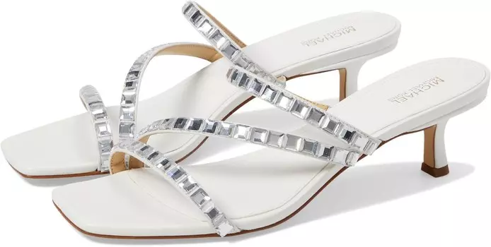 Сандалии MICHAEL Michael Kors Celia Kitten Slide, цвет Optic White