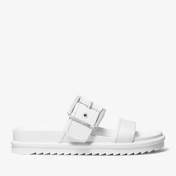 Сандалии Michael Michael Kors Colby Leather Slide, белый