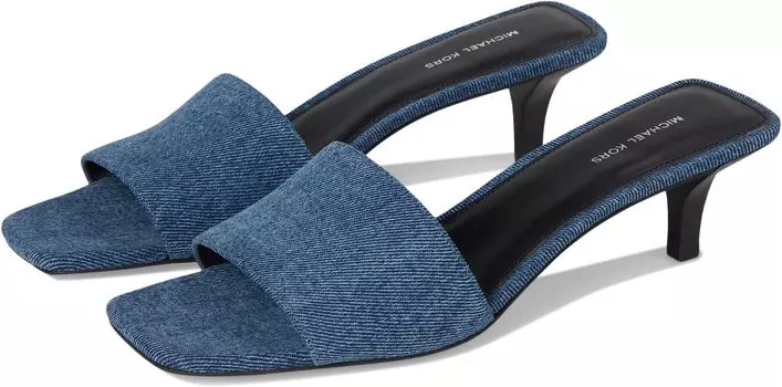 Сандалии MICHAEL Michael Kors Merriam Kitten Sandal, цвет Union Wash