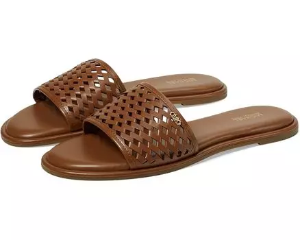 Сандалии MICHAEL Michael Kors Saylor Slide, цвет Luggage