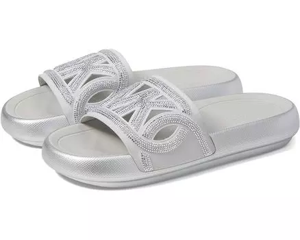 Сандалии MICHAEL Michael Kors Splash Slide, серебряный
