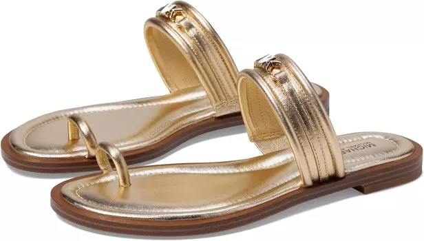 Сандалии MICHAEL Michael Kors Veronica Flat Sandal, цвет Pale Gold