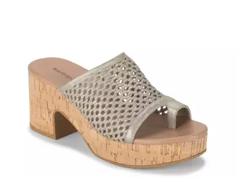 Сандалии Michaela Platform Sandal Baretraps, цвет champagne