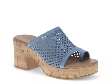 Сандалии Michaela Platform Sandal Baretraps, синий