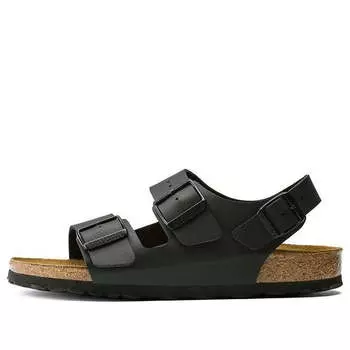 Сандалии milano birko-flor 'dark brown' Birkenstock, коричневый