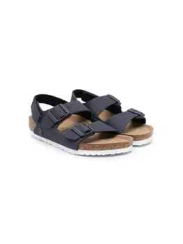 Сандалии Milano на липучках Birkenstock Kids, синий