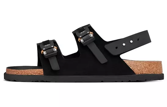 Сандалии Milano от Birkenstock черного цвета Dior