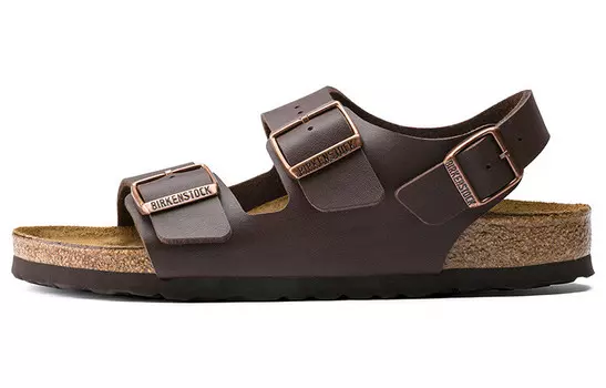 Сандалии Milano с двумя ремешками и пяткой Birkenstock