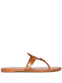 Сандалии Miller Soft с логотипом Tory Burch, коричневый