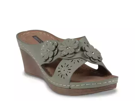 Сандалии Miller Wedge Sandal Good Choice, темно-зеленый