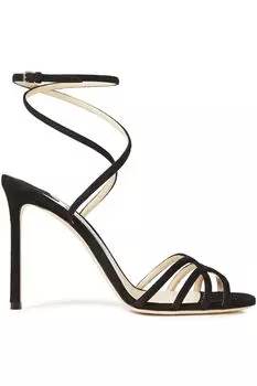 Сандалии Mimi замшевые JIMMY CHOO, черный