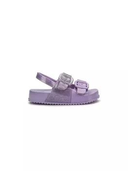 Сандалии Mini Melissa с открытой пяткой, фиолетовый