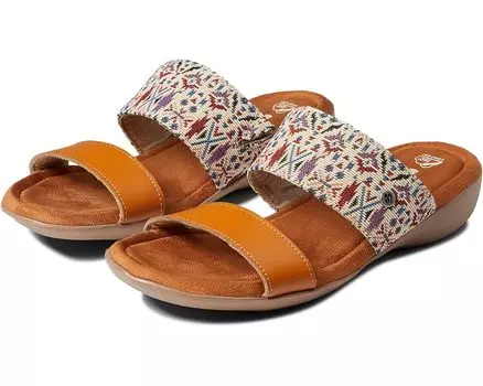 Сандалии Minnetonka Sabina, цвет Cream Needlepoint Print