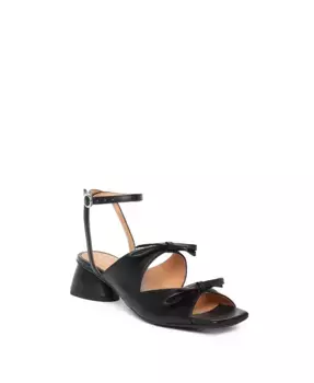 Сандалии Mira на низком каблуке Maguire Shoes, черный