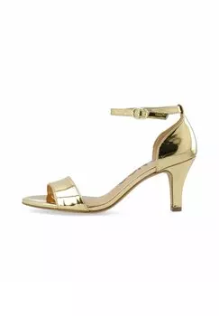 Сандалии MIT BREITEN RIEMEN Bianco, золотой