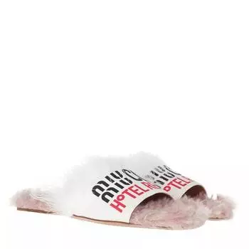 Сандалии miu miu sandals Miu Miu, белый