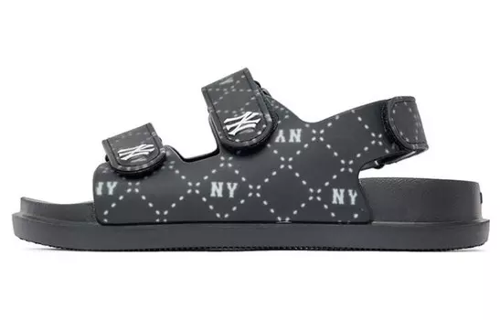 Сандалии MLB Sandal Beach Sandals Unisex Black White