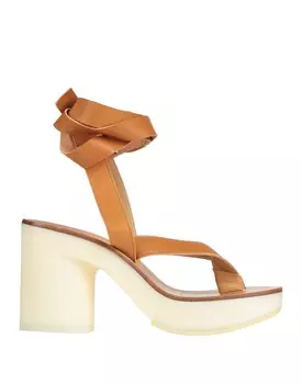 Сандалии Mm6 Maison Margiela, бежевый