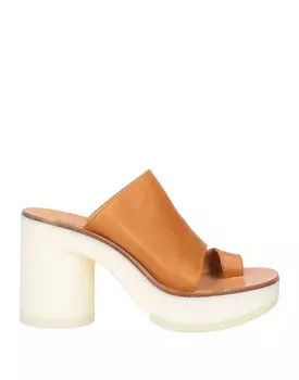 Сандалии Mm6 Maison Margiela, коричневый