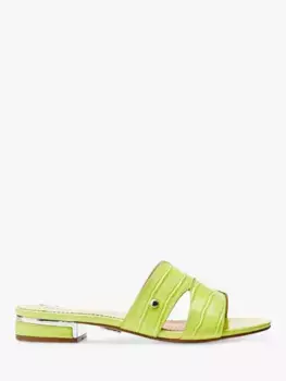Сандалии Moda in Pelle Murah Patent Mocc Croc, цвет lime/green