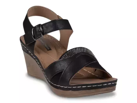 Сандалии Monaco Wedge Sandal Good Choice, черный