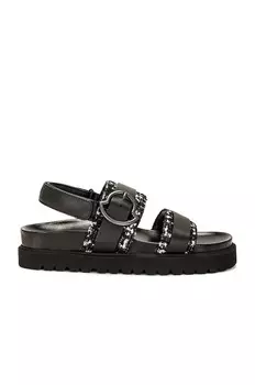 Сандалии Moncler Bell Buckle, черный
