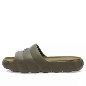 Сандалии Moncler Lilo Pool Slides, зеленый