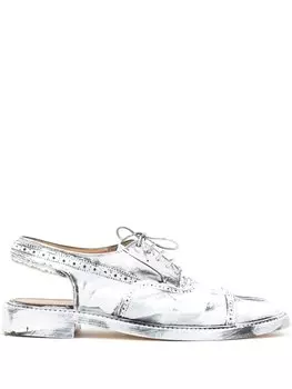 Сандалии Monster Bianchetto с ремешком на пятке Maison Margiela, белый