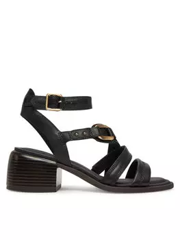Сандалии Morwyn Strap 26181243 Clarks, черный