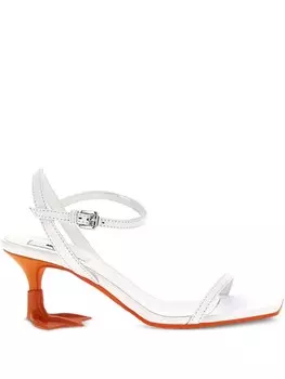 Сандалии Moschino 55 мм Duck, белый