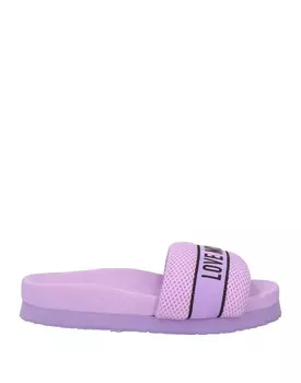 Сандалии Moschino, светло-фиолетовый