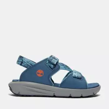 Сандалии Motion Dune Backstrap для малышей Timberland, цвет medium blue webbing